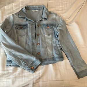 Co sono denim jacket light wash